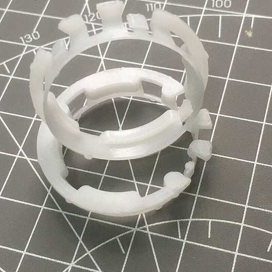 7.6mm plastic spacer ring cushion mount for ETA 2824/2836/2846 watch movements, precision fit.