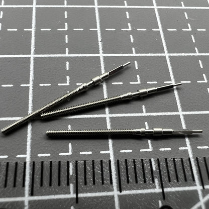 Watch winding stems compatible with Seiko 7S26 7S36 movements for precise repairs.