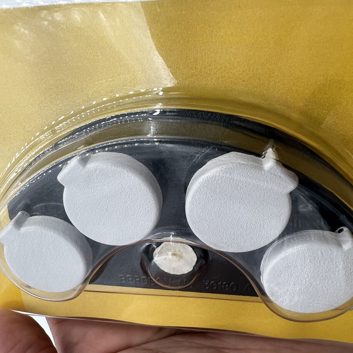 Bergeon 30180-A die-cast watch oil dip oiler stand for precise watch repair tools organization.