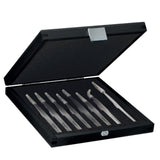 Bergeon 7028 Tweezer Set Of 8 Superalloy Tweezers (Ni-Cr-Mo)