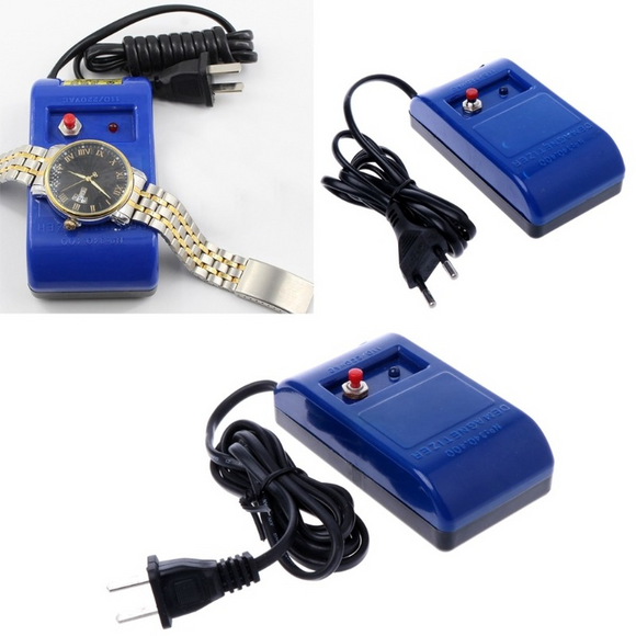 Watch Repair Tool Electrical Demagnetizer EU US Plug For Mechanical/Quartz Watch