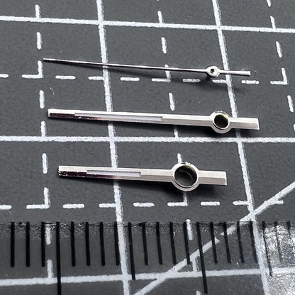 2 Sets/Pack Rose Golden Trim Green Lume Hands for Miyota 8285 Fit 31mm Watch