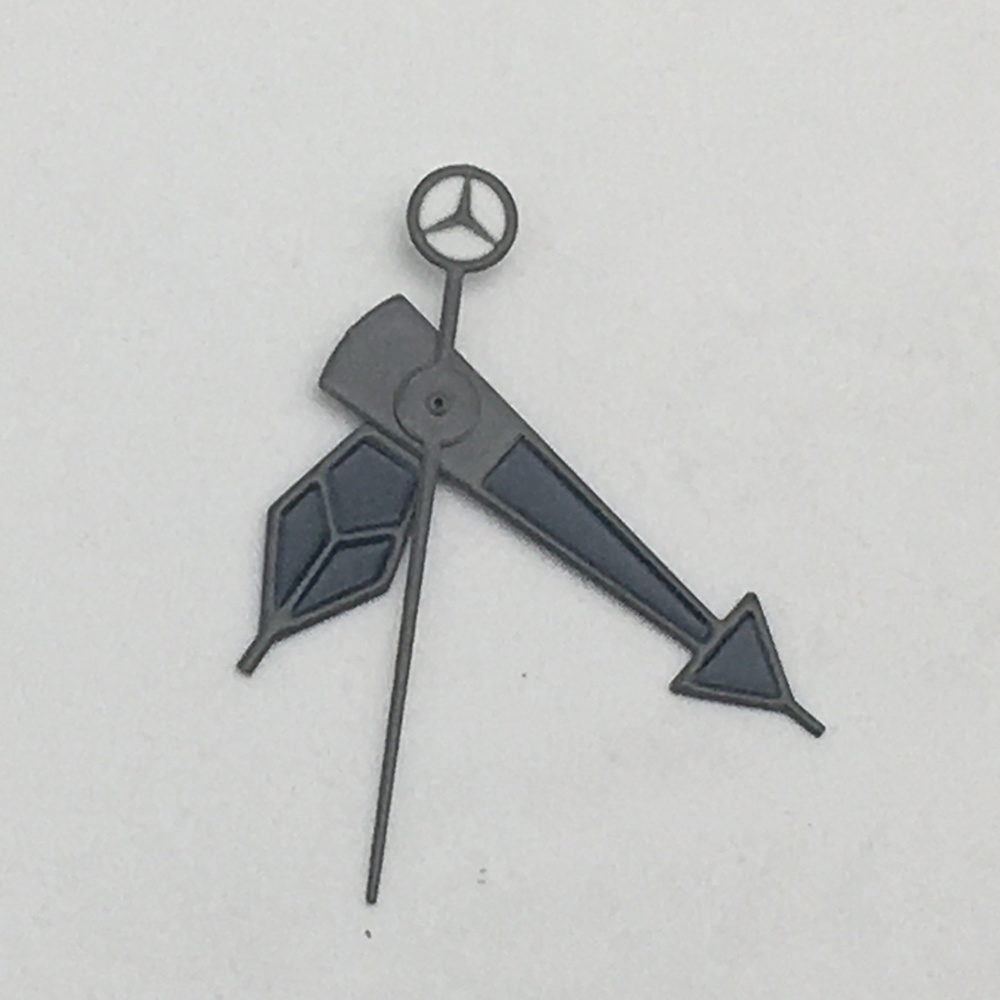 Precision 8x12.5x12.5mm watch hands set compatible with NH35A/NH36A, A42 movement.