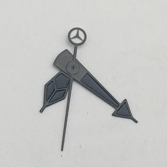 Precision 8x12.5x12.5mm watch hands set compatible with NH35A/NH36A, A42 movement.