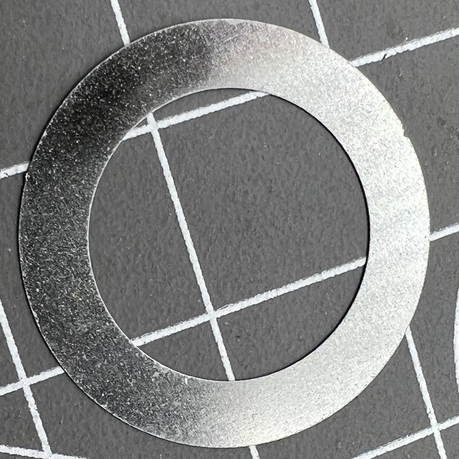 Red odd number date wheel overlay for ETA2824 2836 watch movement on white background, enhancing timepiece precision.