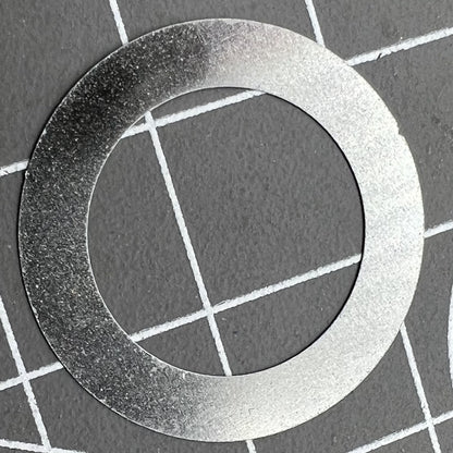 Red odd number date wheel overlay for ETA2824 2836 watch movement on white background, enhancing timepiece precision.