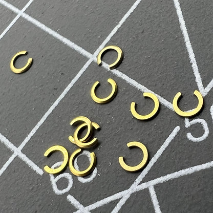 50 Miyota 8200 weekly dial jumper spare parts for watch repair and maintenance