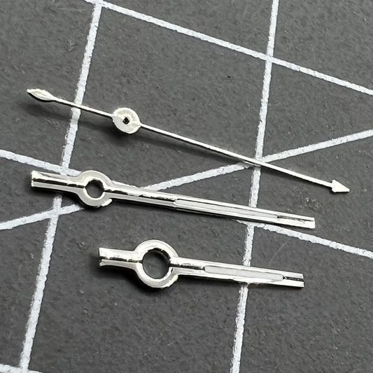 13 mm schwarze und silberne Uhrzeiger für das automatische mechanische Uhrwerk Seagull ST6