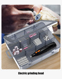 Plastic Container Box for Tools Case Screw Jewelry PartsTransparent Storage