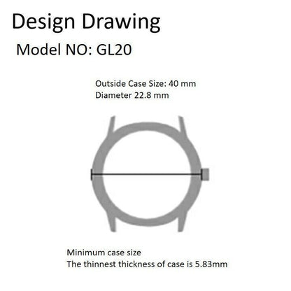 Miyota GL20 Japan Quartz Movement