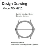 Miyota GL20 Japan Quartz Movement