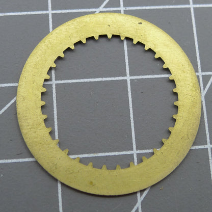 White date disk wheel compatible with China Made/ETA 7750 movement, date at 3 o'clock display.