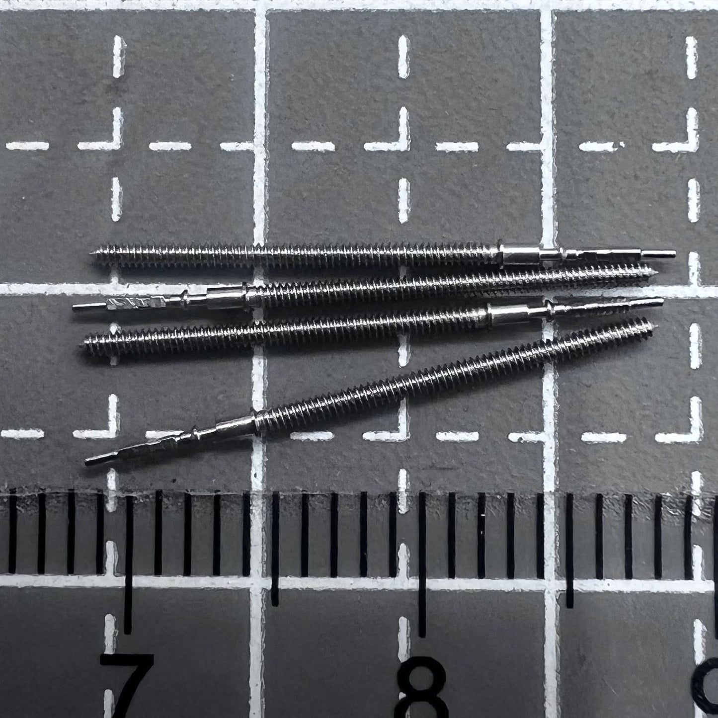 5 Stück Aufzugswellen geeignet für Hattori Epson VK63 VK64 VK67 VK68 Uhrwerk