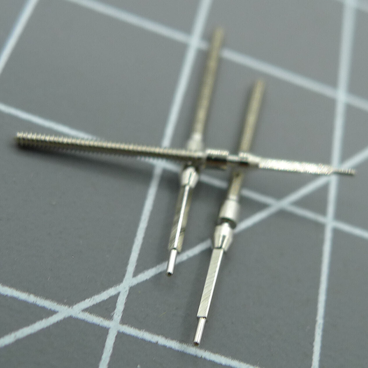 1. Five-piece set of Movement Watch Winding Stems by Miyota 8205, precision spare parts for repairs.  