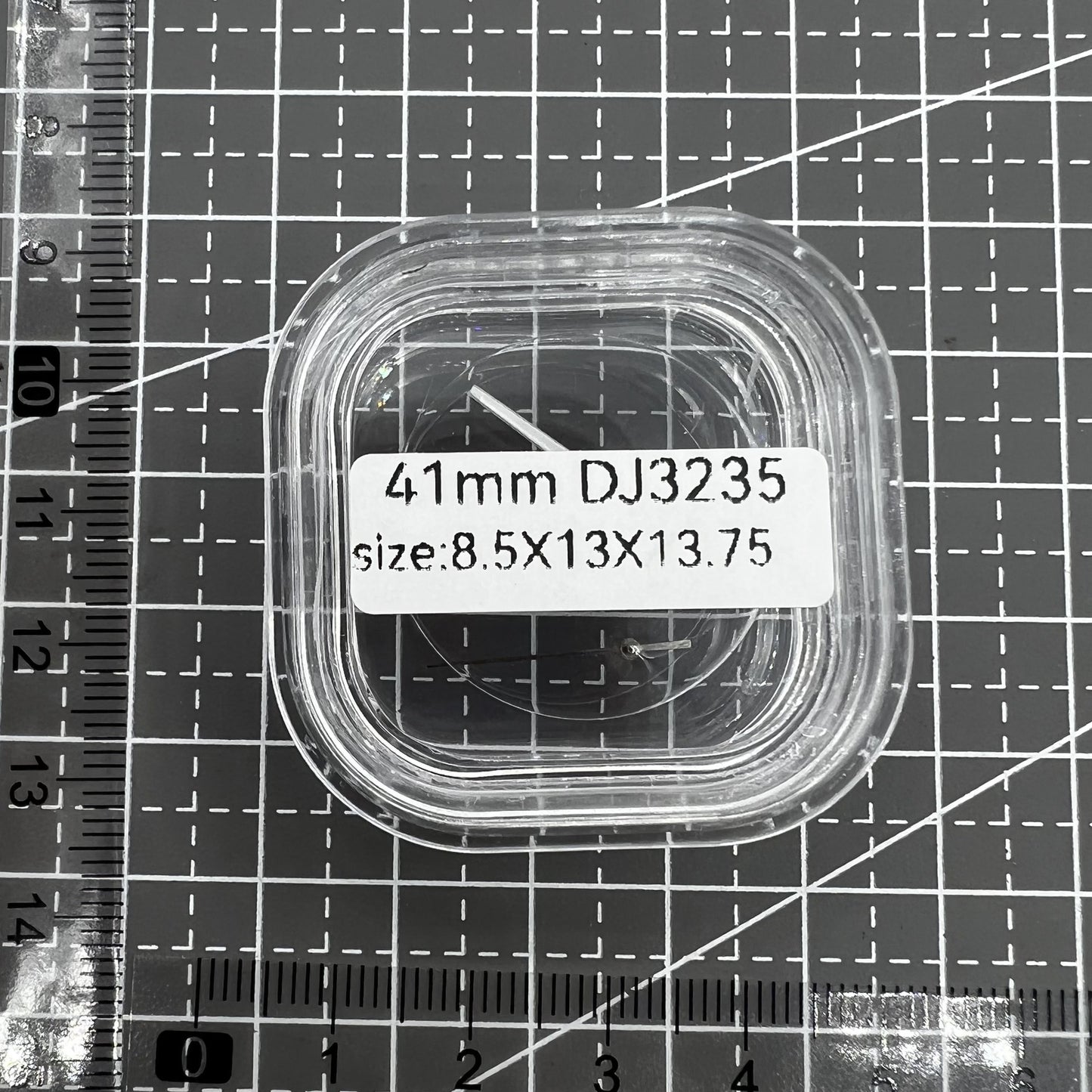 Generic Uhrzeiger Silber Blau Leuchtend für Mechanisches Uhrwerk RLX 3230 3235