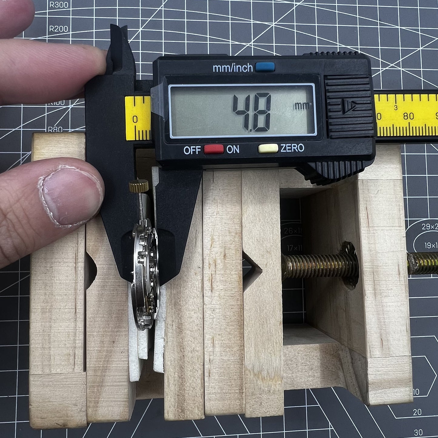 Automatisches mechanisches Uhrwerk mit Sekundenstopp Dandong Silber Hohl