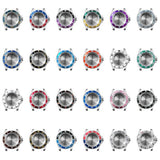40MM Sapphire Glass Watch Case 316L Stainless Steel Watch Case for NH35 NH36