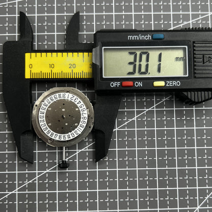 Automatikwerk Miyota 9130 Mechanisch Datum bei 6 Uhr Position
