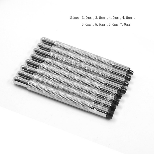 8 Size 3.0-7.0mm Watch Crown Winder Screw Mechanical Winding Watchmaker Pin Vice