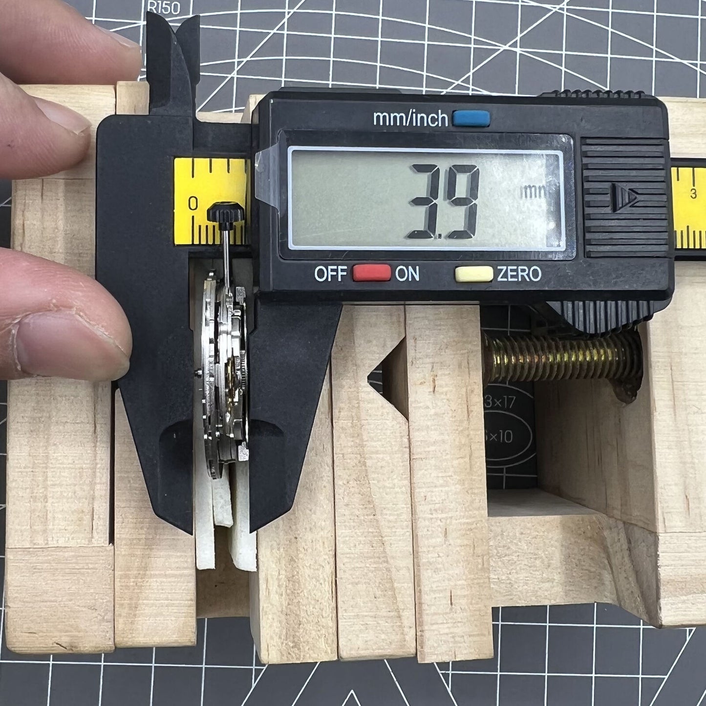 Miyota 9120 automatic watch movement highlighting date display at 4:30 for accurate timekeeping performance.