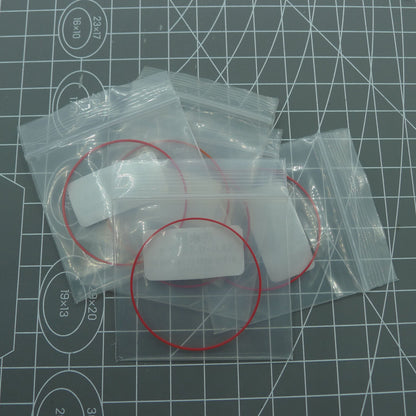 Teflon watch gasket O-ring set (27-39mm) for Tissot T063, T035, 1853, T099, T028, T41 models