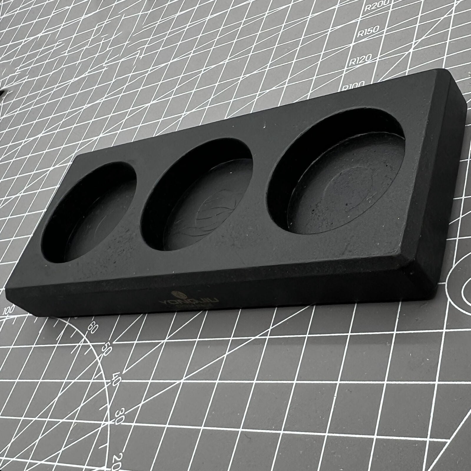 Black stand holder for BG Automatic Precision Oilers 7718-7720, providing stable and organized tool storage.