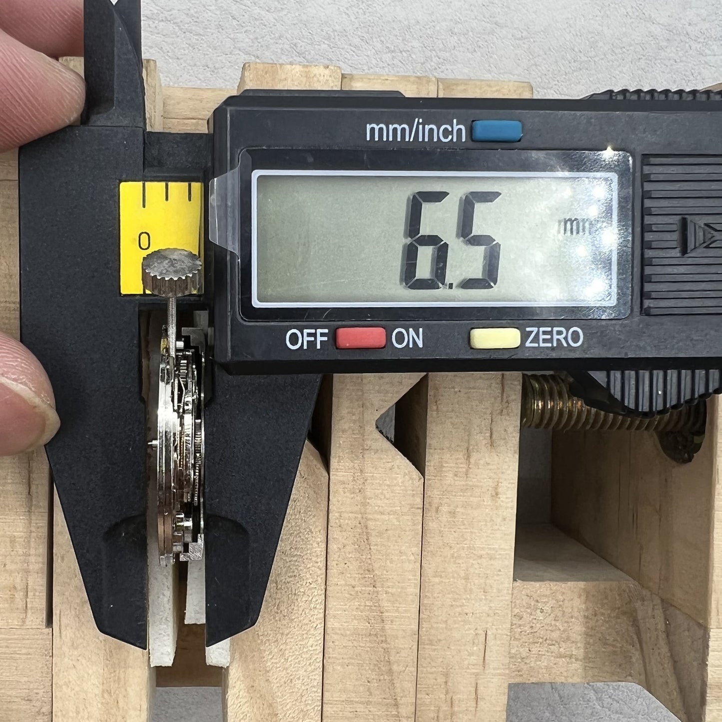 Hangzhou 2189 Automatikwerk Hohler Silberner Rotor Drei Zeiger Uhr