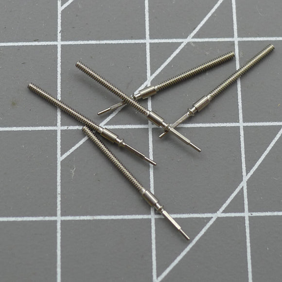 5 PIECES Watch Winding Stems Spare Parts Fit for ETA 2824-1 2834-1 2836-1