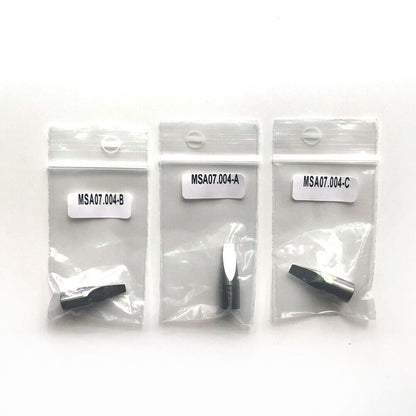 Horotec MSA07.004 Set of 3 Spare Ends for Automatic Watch Case Opener