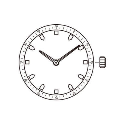 Brand New Miyota 5R21 Japan Quartz Movement Watch Part Replacement