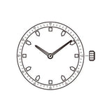 Brand New Miyota 5R21 Japan Quartz Movement Watch Part Replacement