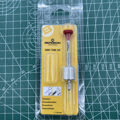 Wholesale Bergeon 30081-TAM-120 Drum Barrel Watch Screwdiver Size 1.20mm