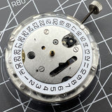 Genuine ETA C01.211 Swiss Made Chronograph Mechanical Movement 1853 White Dial