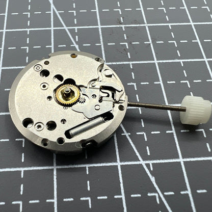 ETA 581.001 Swiss quartz watch movement with 2 hands, precise replacement for accurate timekeeping.
