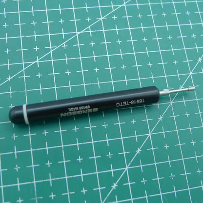 Bergeon 16918-TETC precision screwdriver for ETACHRON pitons adjustment, perfect for watchmaker repairs.