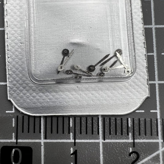 10 STÜCK/SET 4mm Silber Kleine Sekundenzeiger für Bewegung Miyota OS10 OS20 