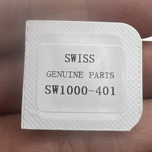Movement Watch Part #401 winding stem for SW1000 movement, Swiss made precision replacement part.