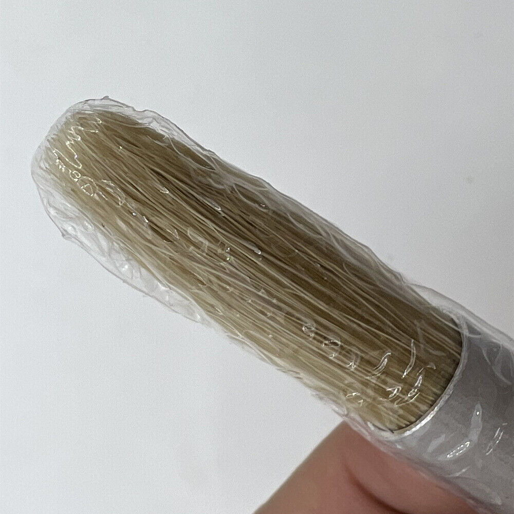 Bergeon 1307-02 white bristle watchmaker?s brush for delicate watch part cleaning and maintenance