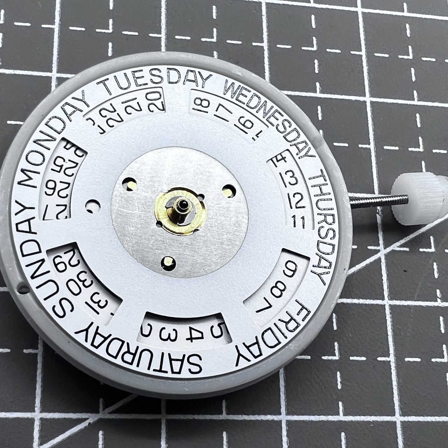 Seagull Automatikwerk ETA2834-2 Ersatz Uhrwerk mit Tag- und Datumsanzeige f�r Uhrenreparatur