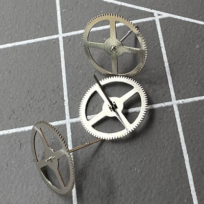 Set of 3 replacement second wheels for NH35 NH36 watch movements, precision accessory parts.