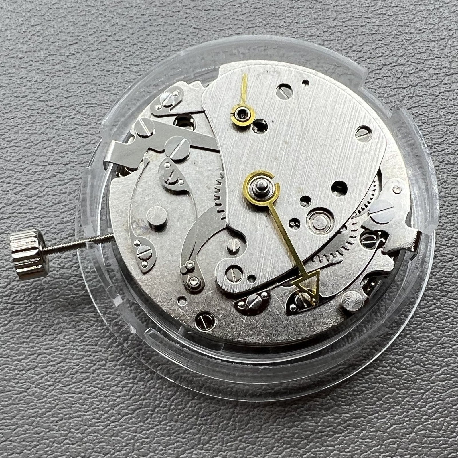 Tianjin Seagull TY2711 automatic watch movement displaying intricate mechanical components and expert craftsmanship.