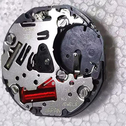 Hattori Epson VH31B quartz watch movement, Japan-made, precise timekeeping for watch repair.