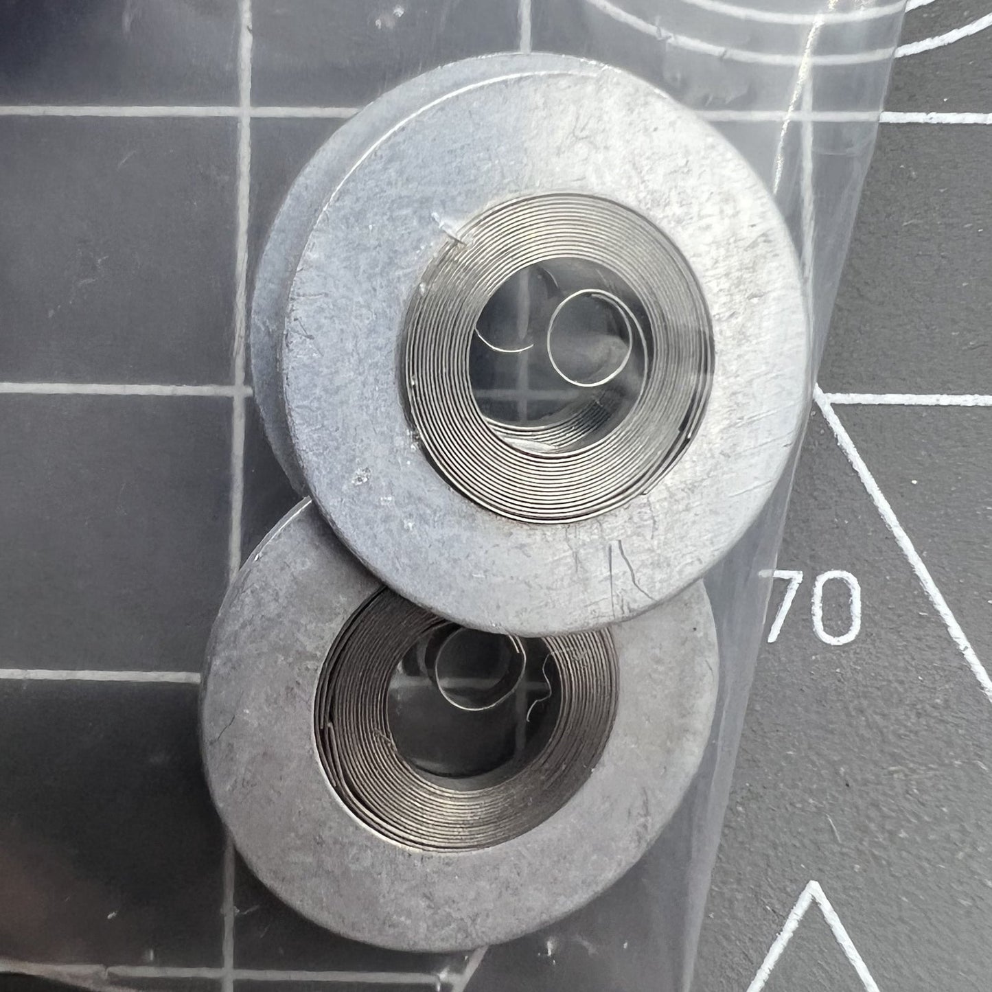 3 Stück Silber Hauptfeder Passend für Laufwerk 7009 180