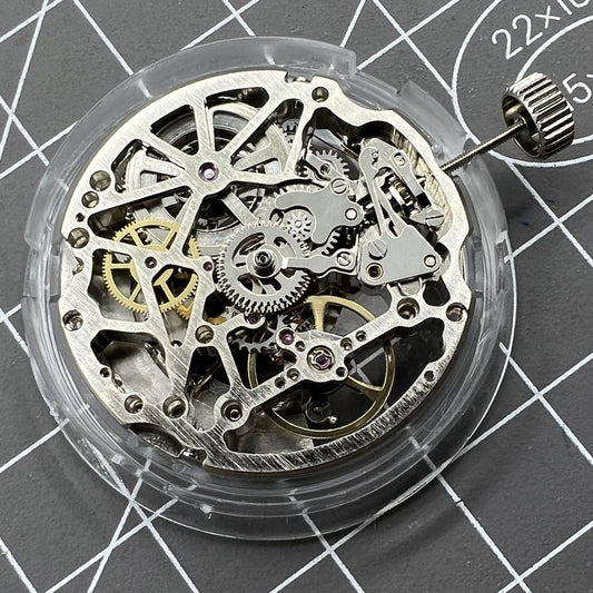 Mouvement mécanique automatique Seagull Silver Hollow ST2502K 