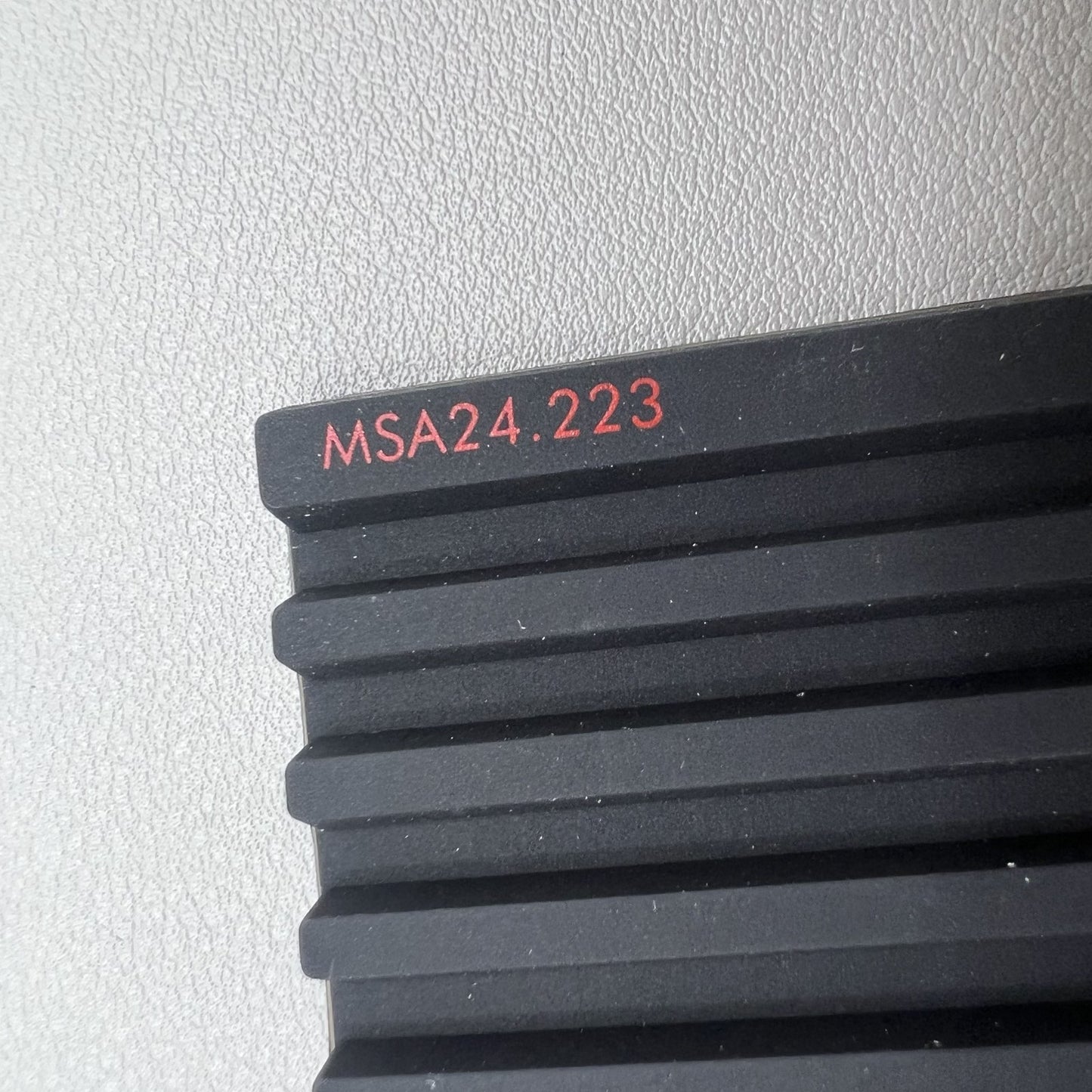 Horotec Schwarz Silicon Antirutsch Matte MSA24.223 Mit 32 Vertiefungen