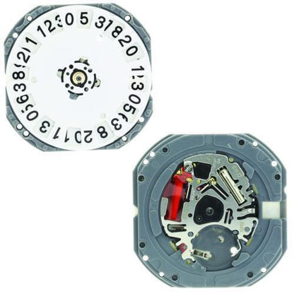Hattori Epson TMI VJ76 quartz watch movement, precise Japanese engineering for accurate timekeeping.