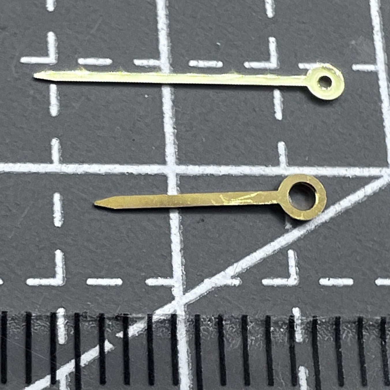 2 Sets Goldene Uhrenzeiger für ETA282 001 002 ETA E03 001 ETA976 001 ETA2000 1