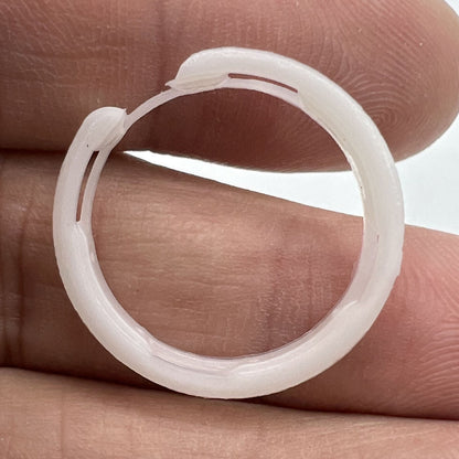 Watch case cushion mount spacer ring, designed for ETA955.414 movement, ensures secure assembly and precise fit.