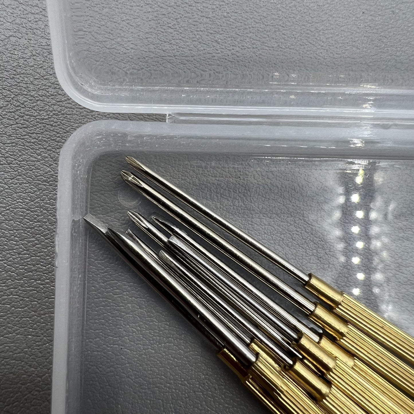 9 Teiliges Uhrwerkzeug Set Stahl Schraubendreher 0,8-1,8 mm