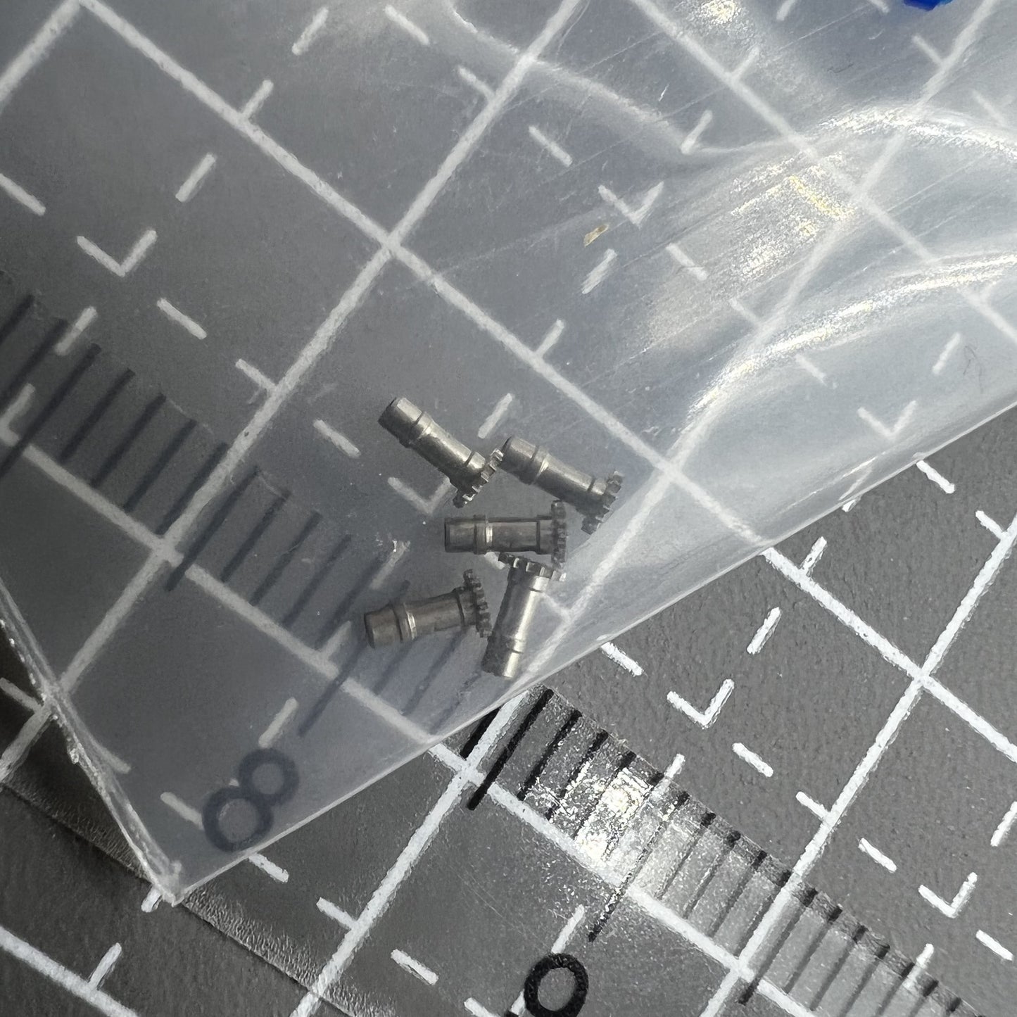 2 STÜCK Annon Zahnrad mit Antriebsrad für Seiko NH35 NH36 Uhrwerk Bewegung